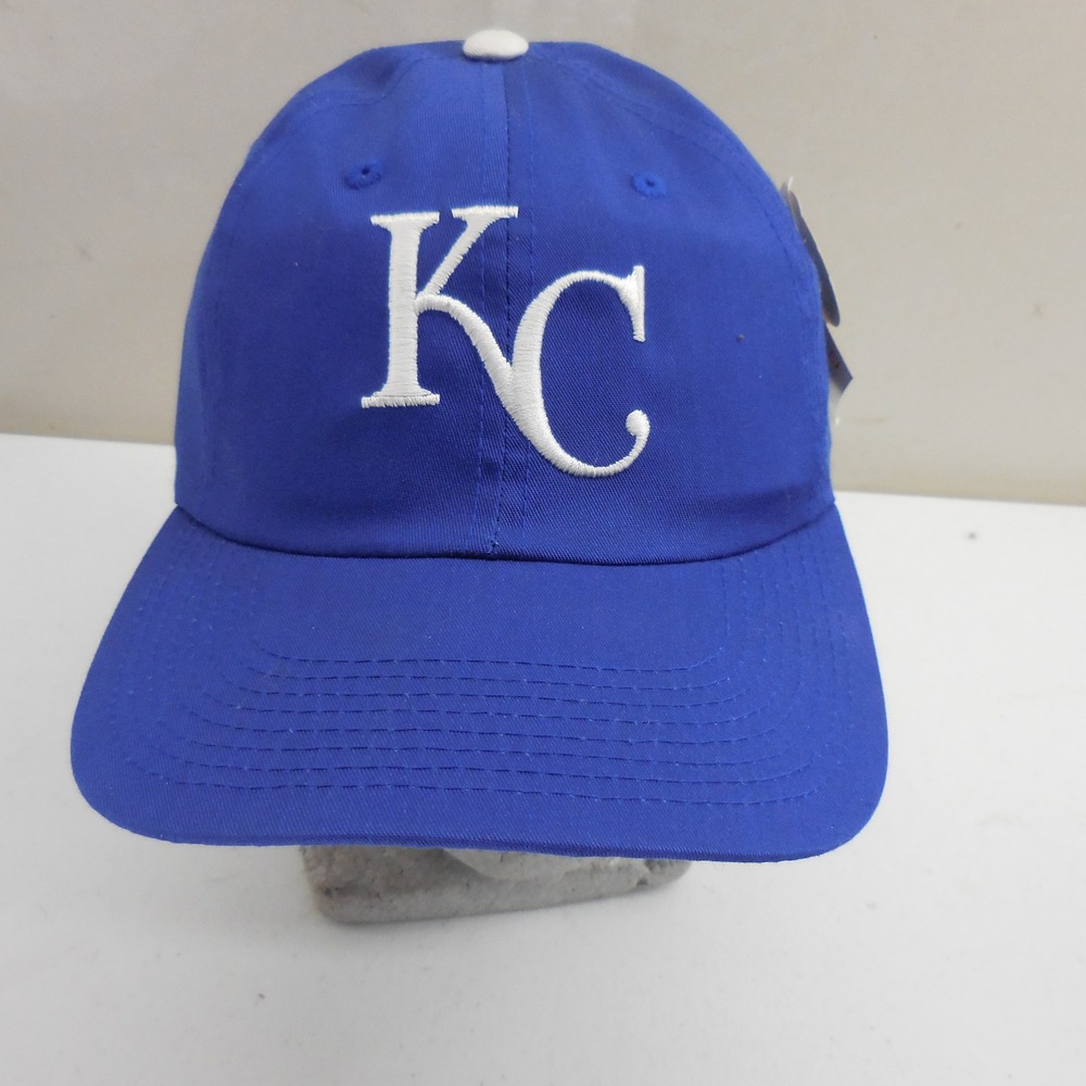 Outdoor Cap Kansas City Royals MLB Snapback Hat Blue White KC Logo Vintage Style